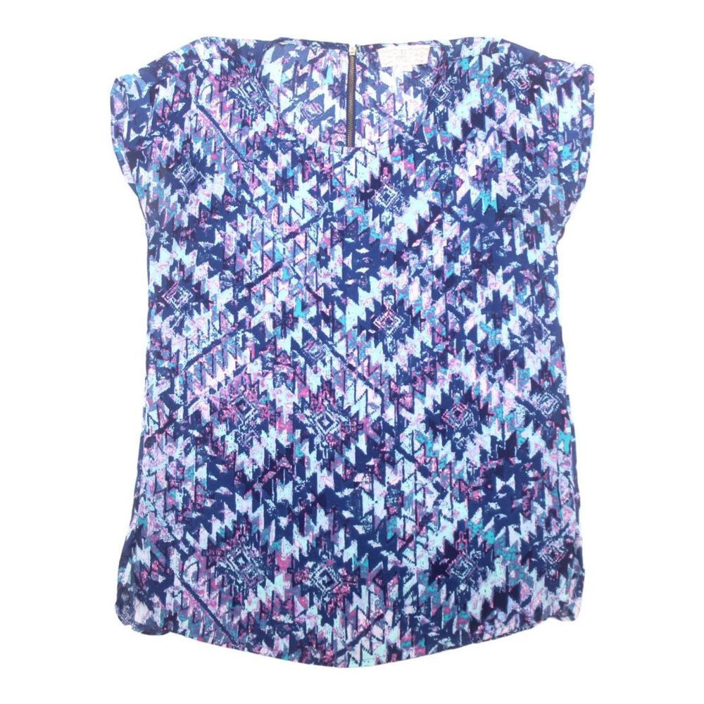 Pink Republic Boutique Cuffed Cap Sleeve Top Size‎ XS WOMEN'S BLOUSE TOPS